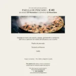 Paella de Pescado sui Colli Euganei